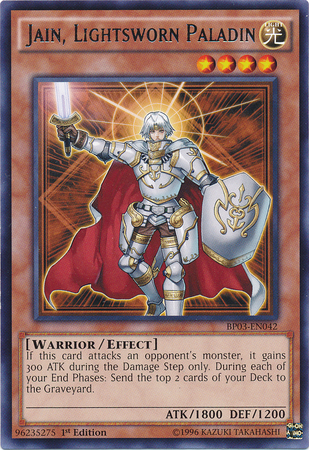 Jain, Lightsworn Paladin [BP03-EN042] Rare | Pegasus Games WI