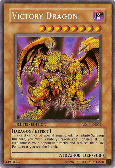 Victory Dragon [JUMP-EN011] Secret Rare | Pegasus Games WI