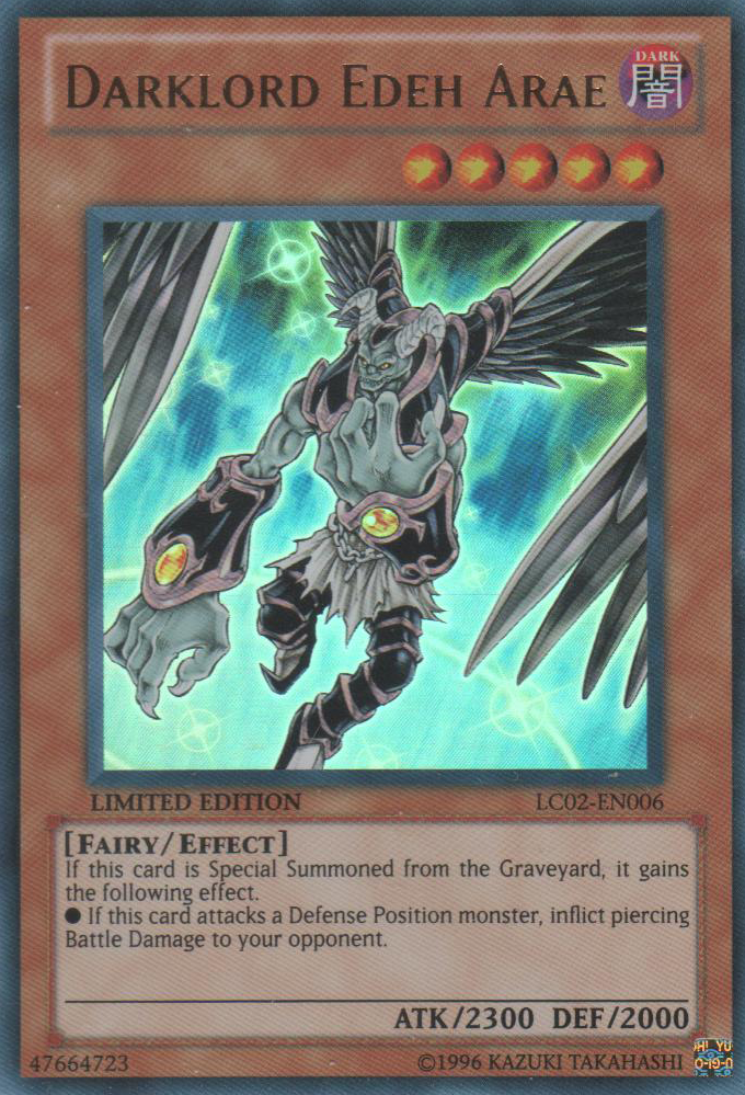 Darklord Edeh Arae [LC02-EN006] Ultra Rare | Pegasus Games WI