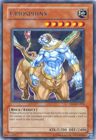 Criosphinx [DR3-EN193] Rare | Pegasus Games WI