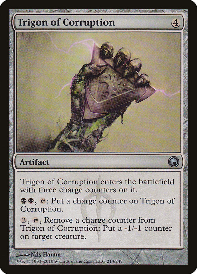 Trigon of Corruption [Scars of Mirrodin] | Pegasus Games WI
