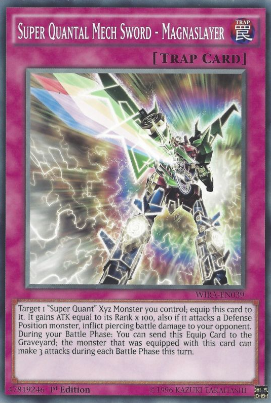 Super Quantal Mech Sword - Magnaslayer [WIRA-EN039] Common | Pegasus Games WI