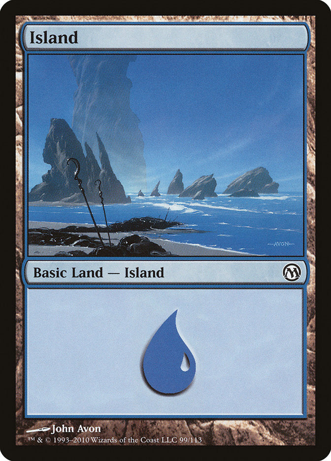 Island (99) [Duels of the Planeswalkers] | Pegasus Games WI