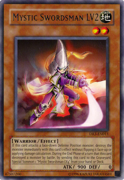 Mystic Swordsman LV2 [DR3-EN011] Rare | Pegasus Games WI