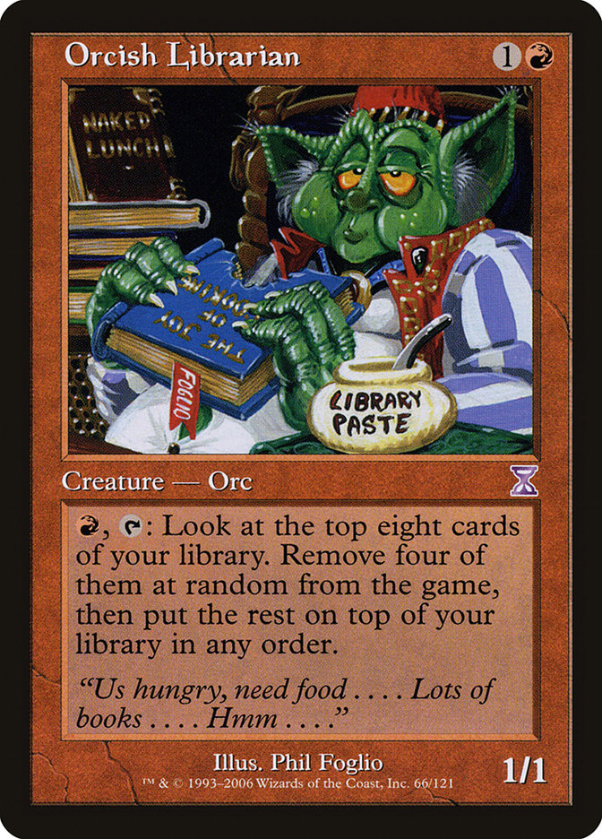 Orcish Librarian [Time Spiral Timeshifted] | Pegasus Games WI