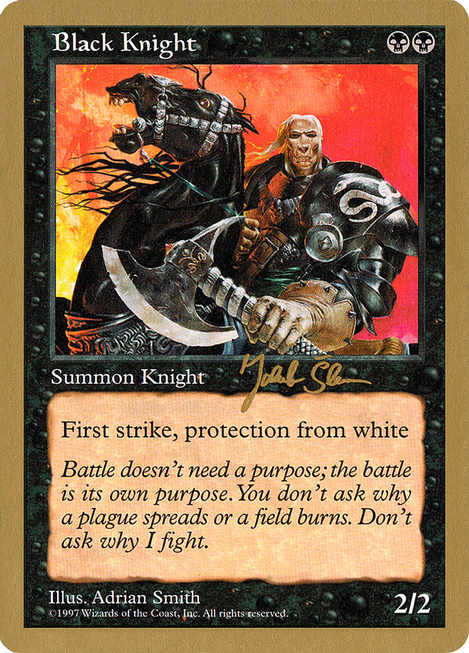 Black Knight (Jakub Slemr) [World Championship Decks 1997] | Pegasus Games WI