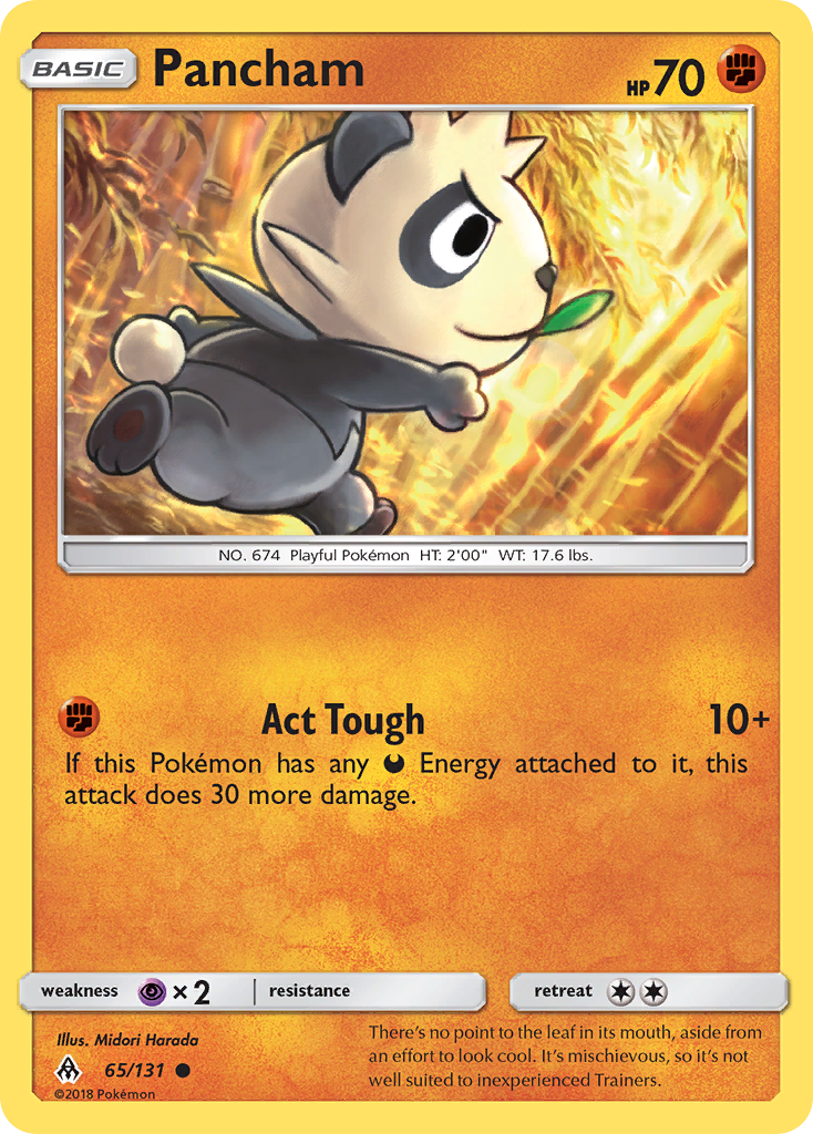 Pancham (65/131) [Sun & Moon: Forbidden Light] | Pegasus Games WI