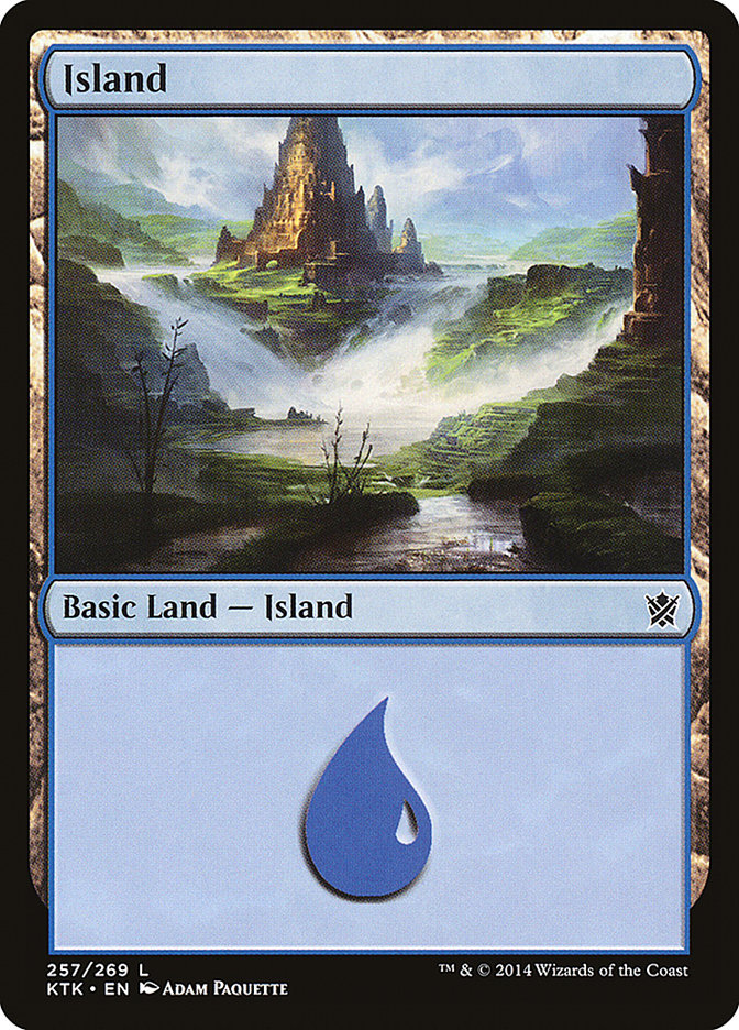 Island (257) [Khans of Tarkir] | Pegasus Games WI