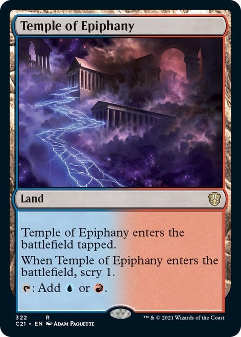 Temple of Epiphany [Commander 2021] | Pegasus Games WI