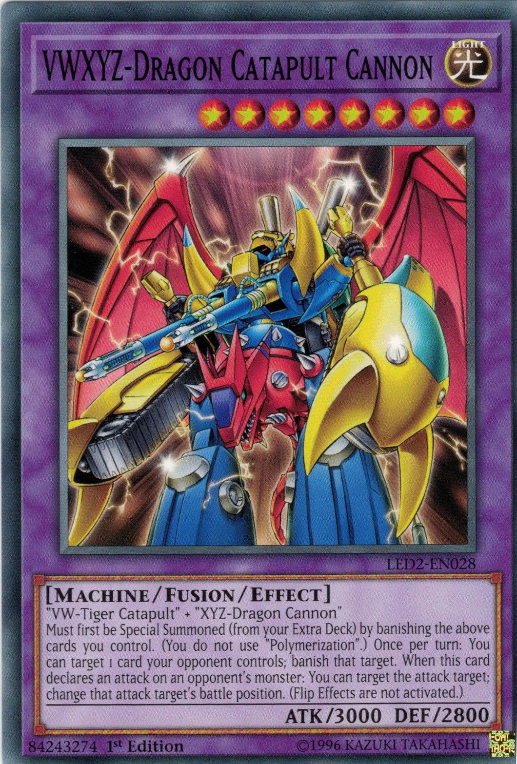 VWXYZ-Dragon Catapult Cannon [LED2-EN028] Common | Pegasus Games WI