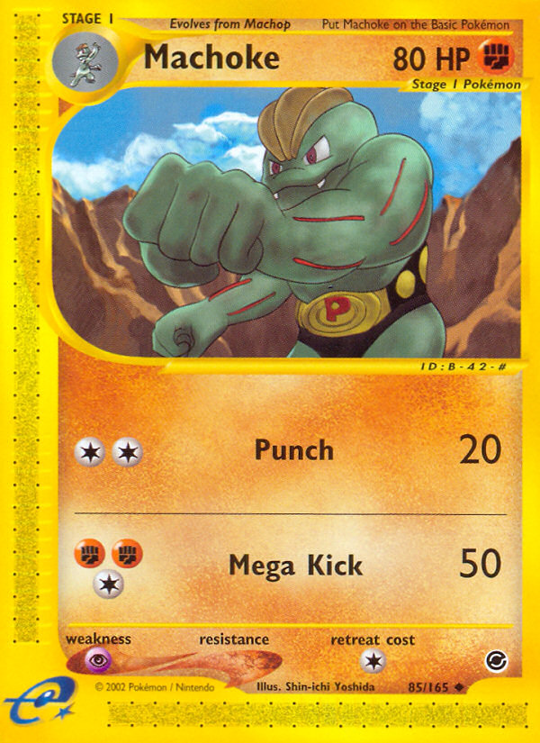 Machoke (85/165) [Expedition: Base Set] | Pegasus Games WI