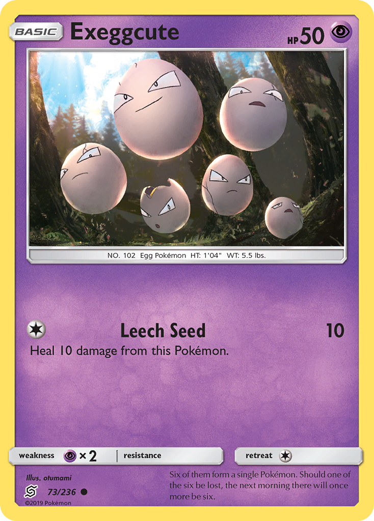 Exeggcute (73/236) [Sun & Moon: Unified Minds] | Pegasus Games WI