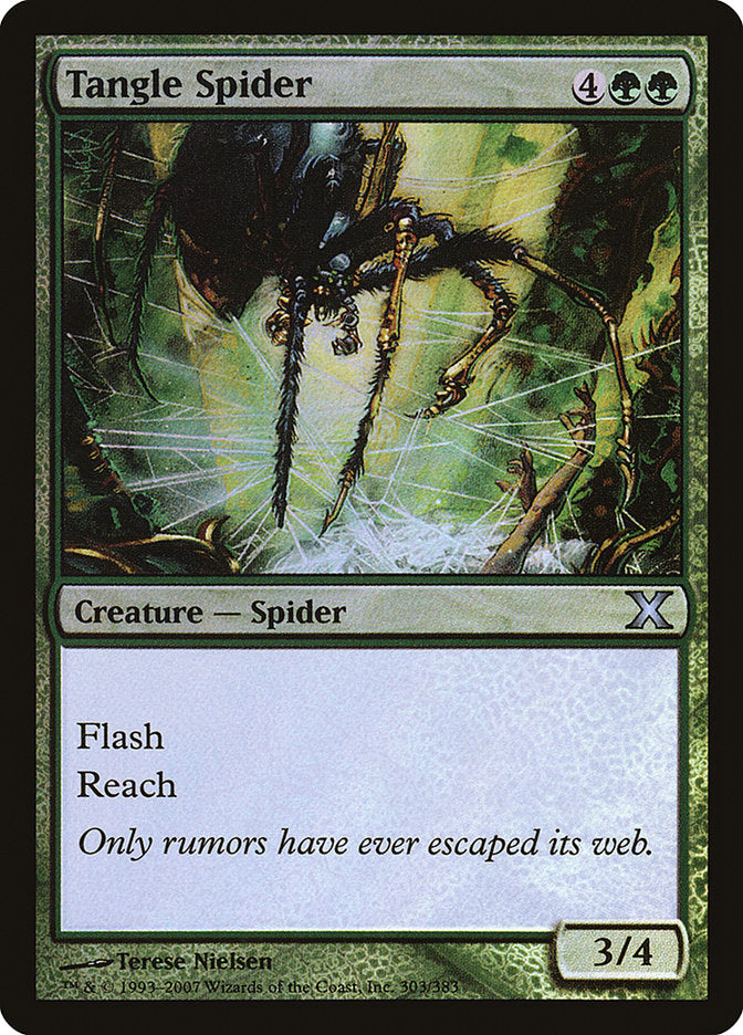 Tangle Spider (Premium Foil) [Tenth Edition] | Pegasus Games WI
