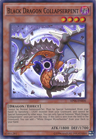 Black Dragon Collapserpent [AP06-EN006] Super Rare | Pegasus Games WI