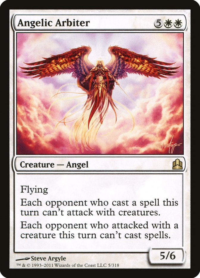 Angelic Arbiter [Commander 2011] | Pegasus Games WI