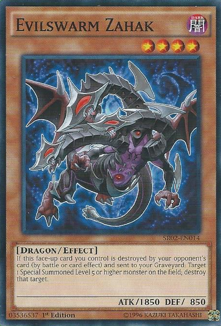 Evilswarm Zahak [SR02-EN014] Common | Pegasus Games WI