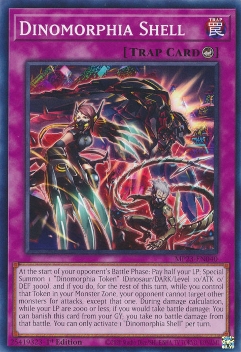 Dinomorphia Shell [MP23-EN040] Common | Pegasus Games WI