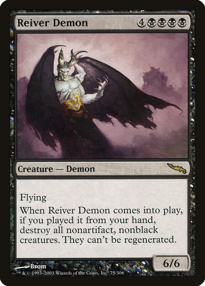 Reiver Demon [Mirrodin] | Pegasus Games WI