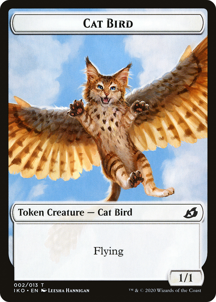 Cat Bird // Faerie Double-Sided Token [Starter Commander Decks] | Pegasus Games WI