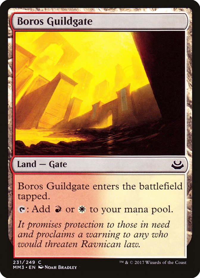 Boros Guildgate [Modern Masters 2017] | Pegasus Games WI