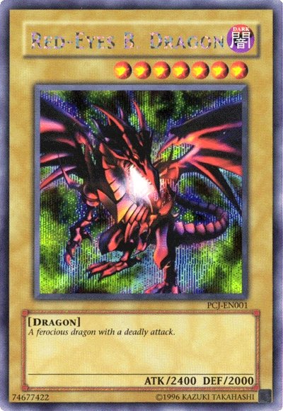 Red-Eyes B. Dragon [PCJ-EN001] Prismatic Secret Rare | Pegasus Games WI