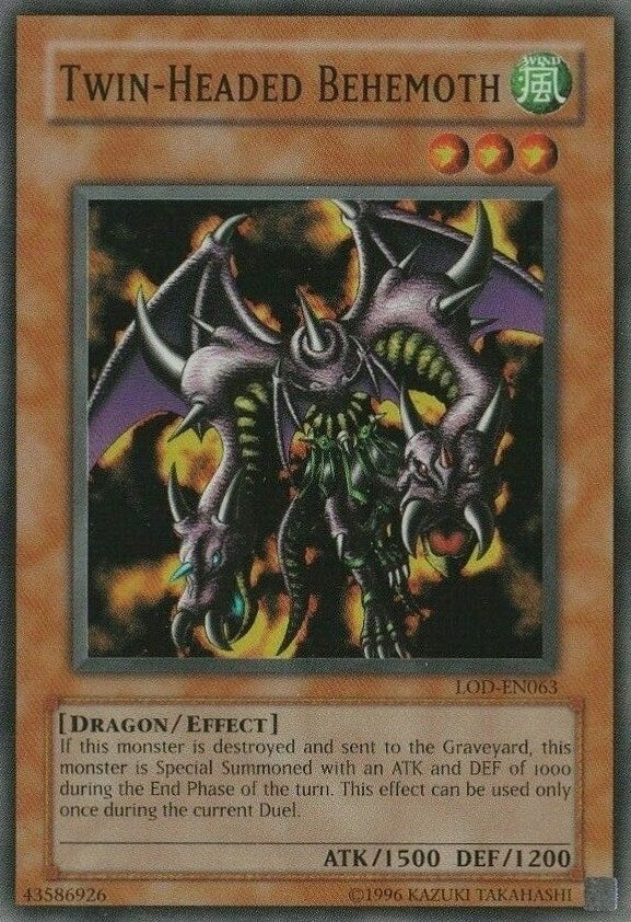 Twin-Headed Behemoth [LOD-EN063] Super Rare | Pegasus Games WI