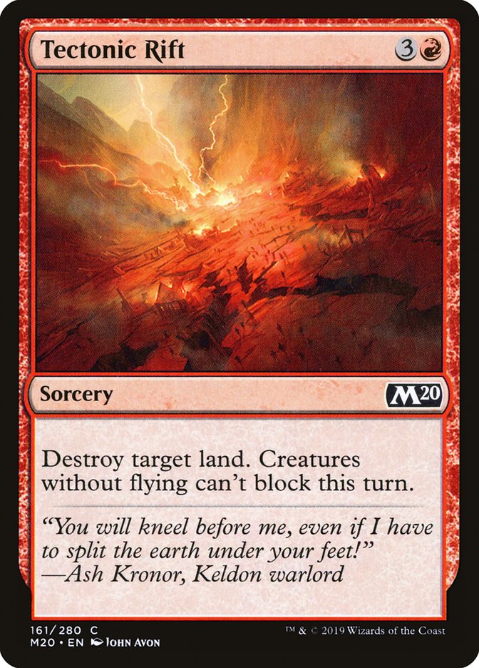 Tectonic Rift [Core Set 2020] | Pegasus Games WI