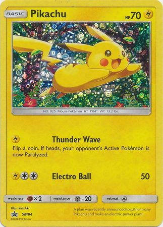 Pikachu (SM04) (General Mills Promo) [Sun & Moon: Black Star Promos] | Pegasus Games WI