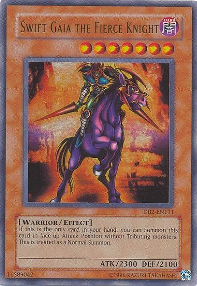 Swift Gaia the Fierce Knight [DB2-EN111] Ultra Rare | Pegasus Games WI