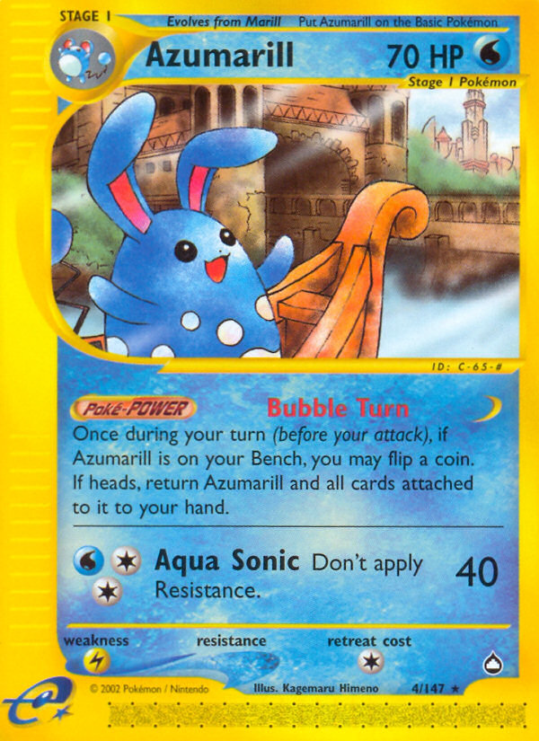 Azumarill (4/147) [Aquapolis] | Pegasus Games WI