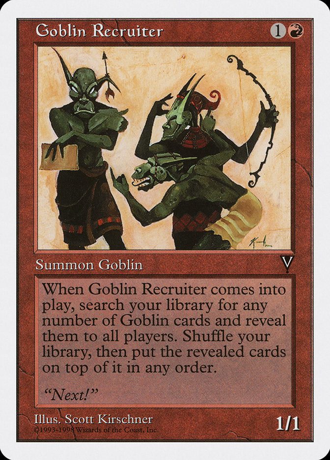 Goblin Recruiter [Anthologies] | Pegasus Games WI