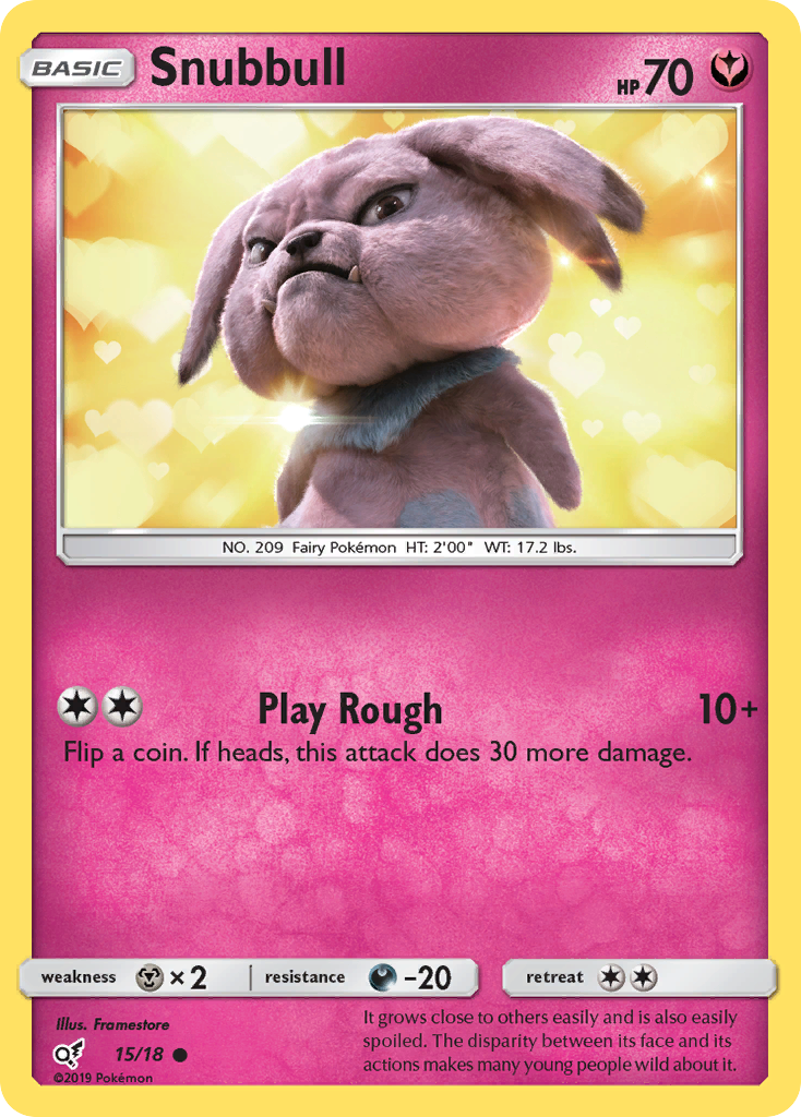 Snubbull (15/18) [Sun & Moon: Detective Pikachu] | Pegasus Games WI