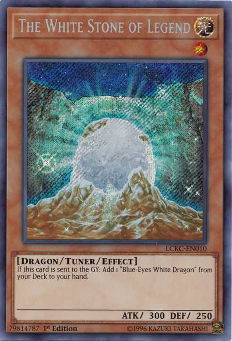 The White Stone of Legend [LCKC-EN010] Secret Rare | Pegasus Games WI