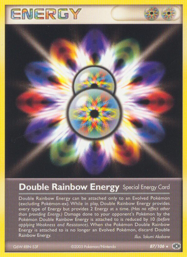 Double Rainbow Energy (87/106) [EX: Emerald] | Pegasus Games WI