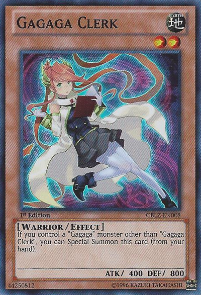 Gagaga Clerk [CBLZ-EN008] Super Rare | Pegasus Games WI