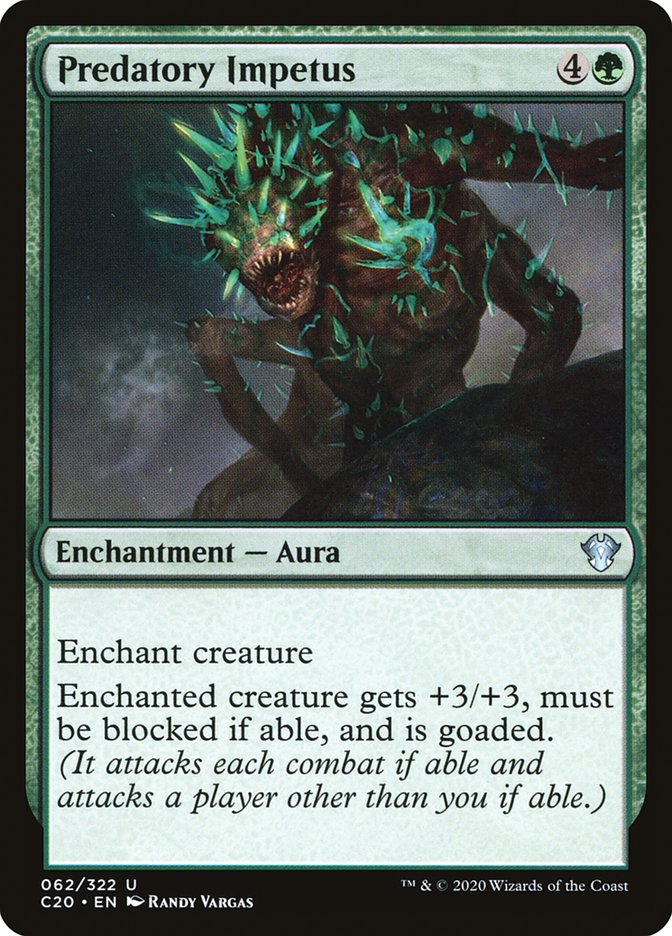 Predatory Impetus [Commander 2020] | Pegasus Games WI