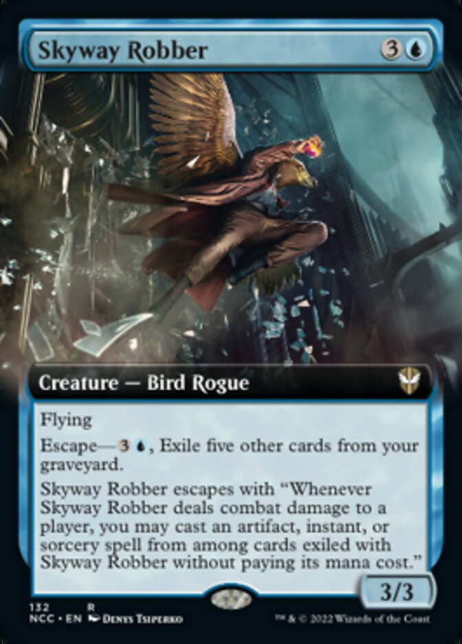 Skyway Robber (Extended Art) [Streets of New Capenna Commander] | Pegasus Games WI