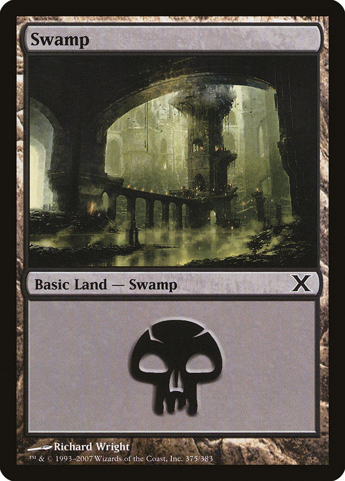 Swamp (375) [Tenth Edition] | Pegasus Games WI