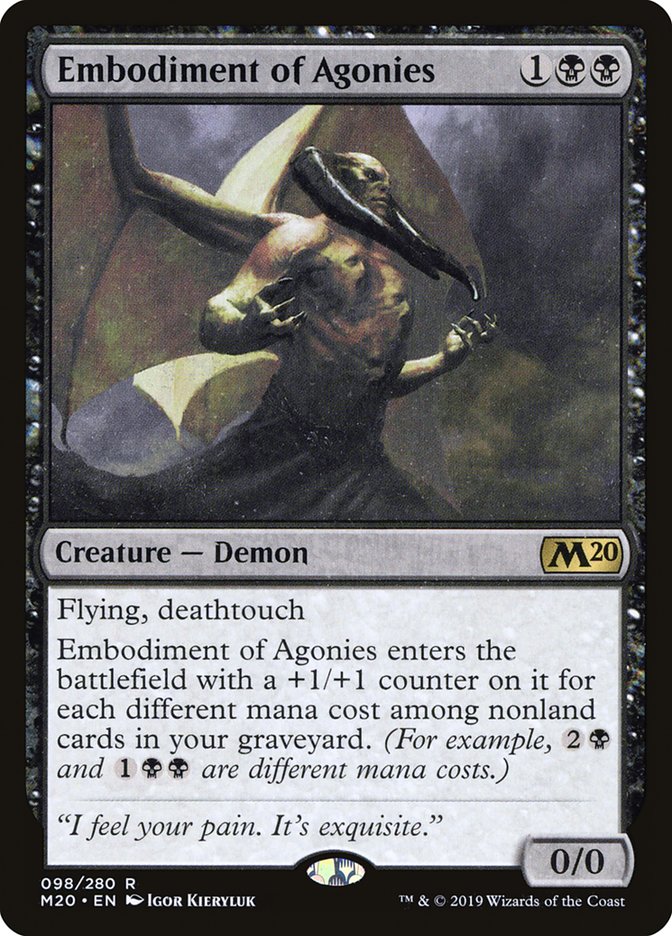 Embodiment of Agonies [Core Set 2020] | Pegasus Games WI