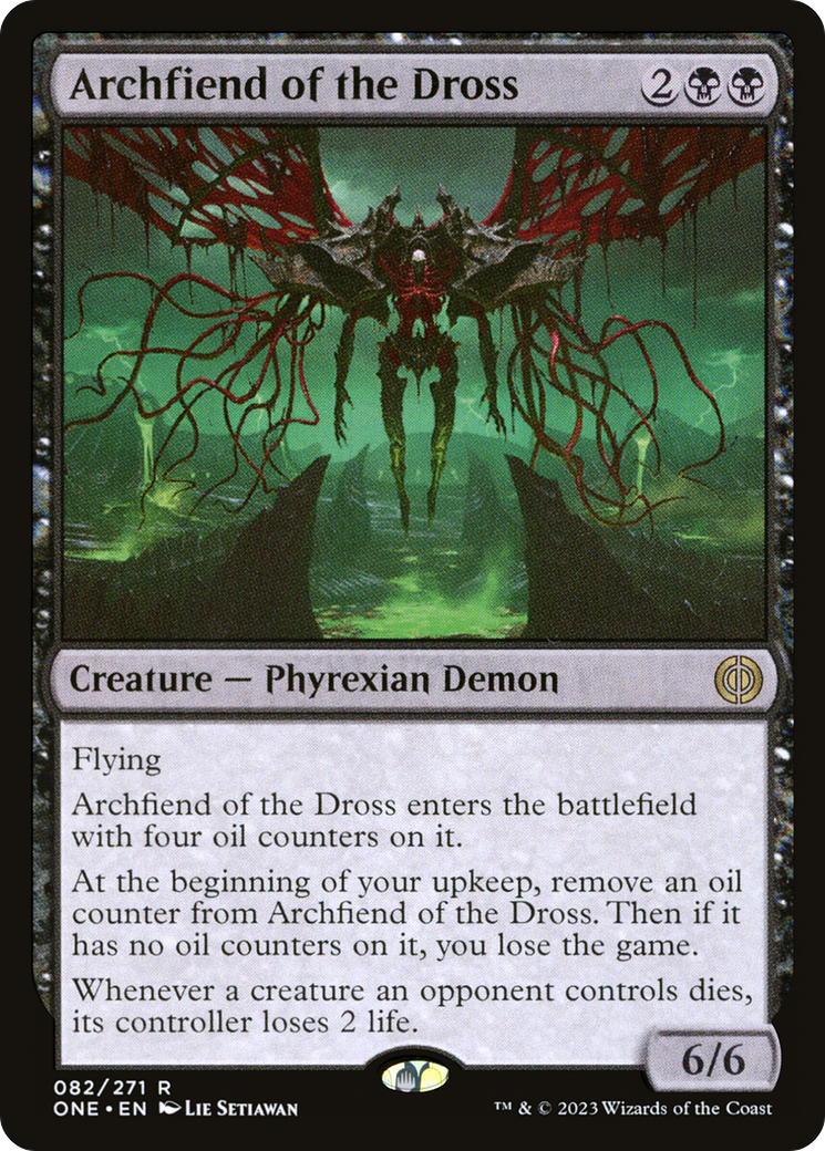 Archfiend of the Dross [Phyrexia: All Will Be One] | Pegasus Games WI