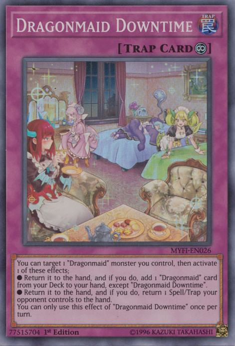 Dragonmaid Downtime [MYFI-EN026] Super Rare | Pegasus Games WI