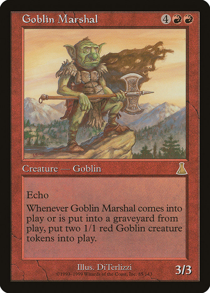 Goblin Marshal [Urza's Destiny] | Pegasus Games WI