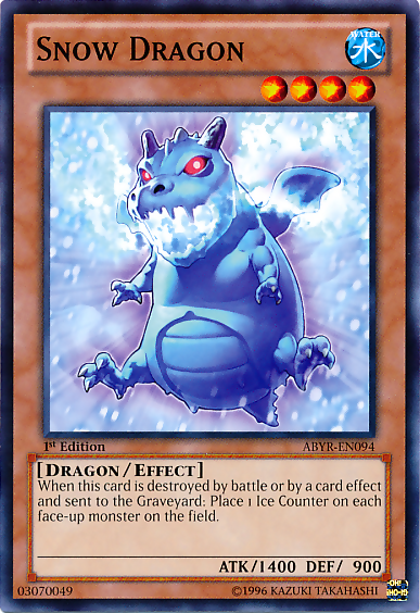 Snow Dragon [ABYR-EN094] Common | Pegasus Games WI
