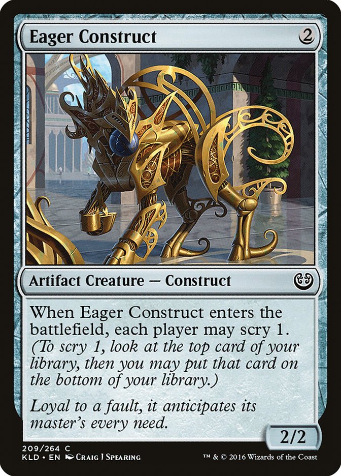 Eager Construct [Kaladesh] | Pegasus Games WI