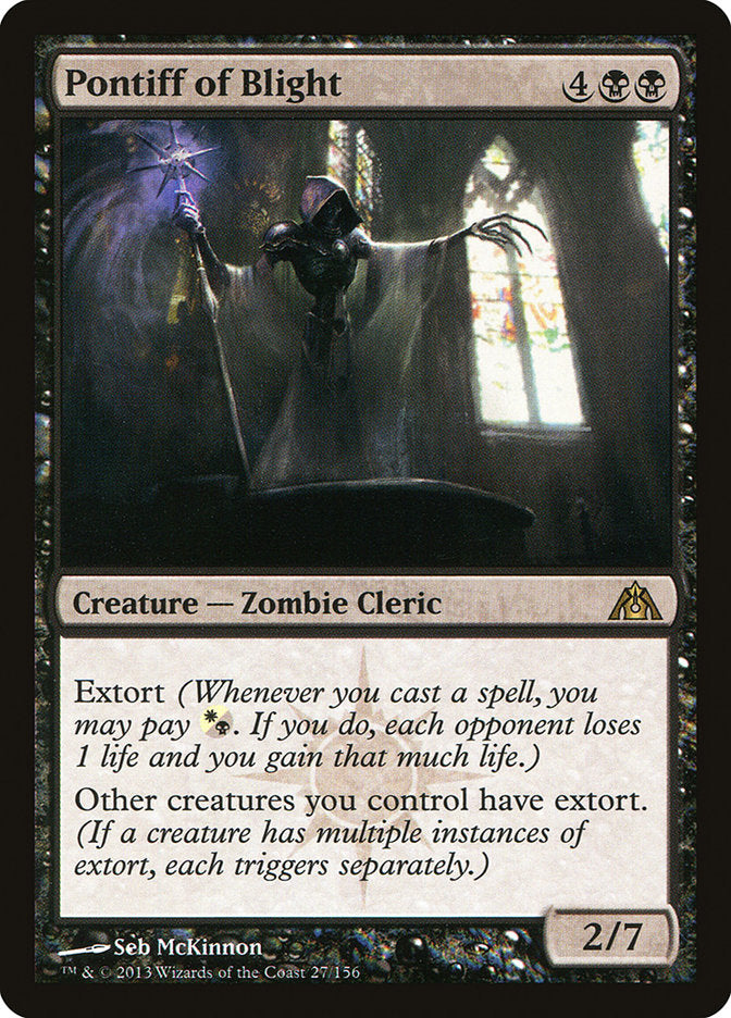 Pontiff of Blight [Dragon's Maze] | Pegasus Games WI