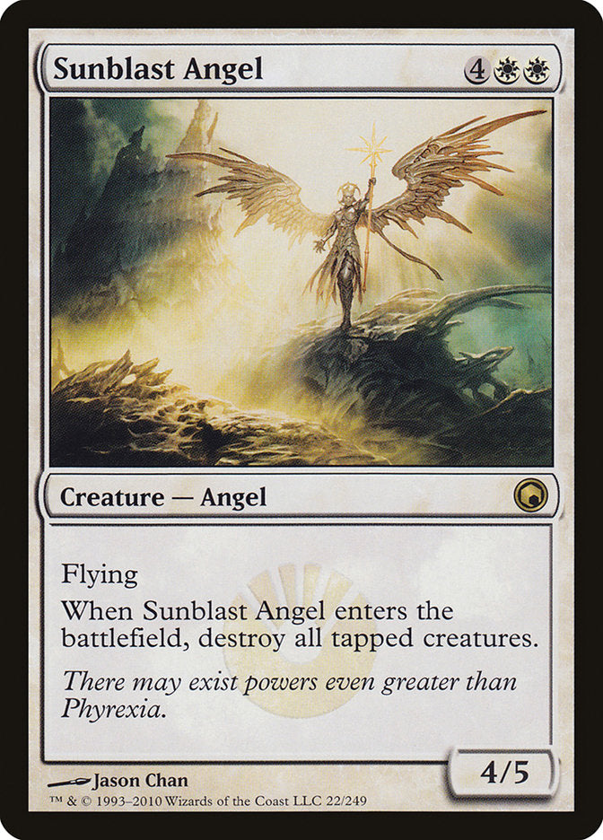 Sunblast Angel [Scars of Mirrodin] | Pegasus Games WI