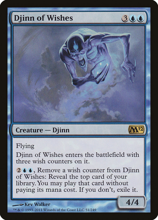 Djinn of Wishes [Magic 2012] | Pegasus Games WI