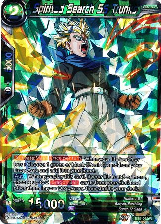 Spirited Search SS Trunks (BT5-060) [Miraculous Revival] | Pegasus Games WI