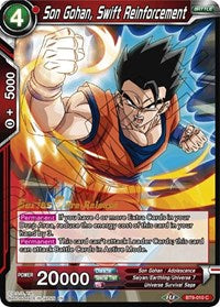 Son Gohan, Swift Reinforcement (Universal Onslaught) [BT9-010] | Pegasus Games WI