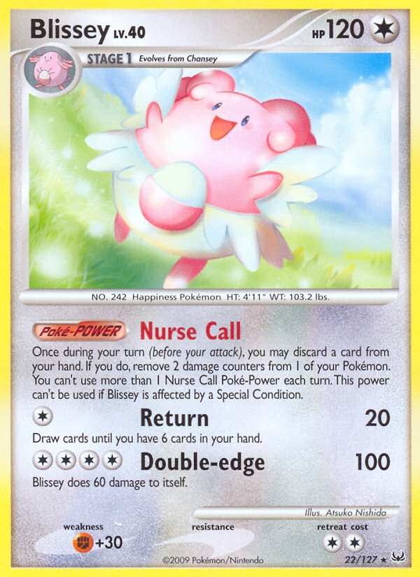 Blissey (22/127) [Platinum: Base Set] | Pegasus Games WI